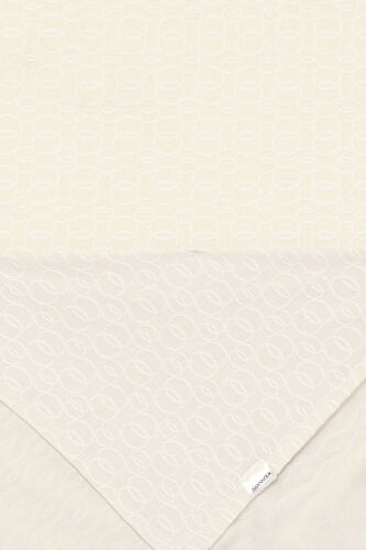 Zincir Jakar Krem Supreme Şal 70x180 - 4