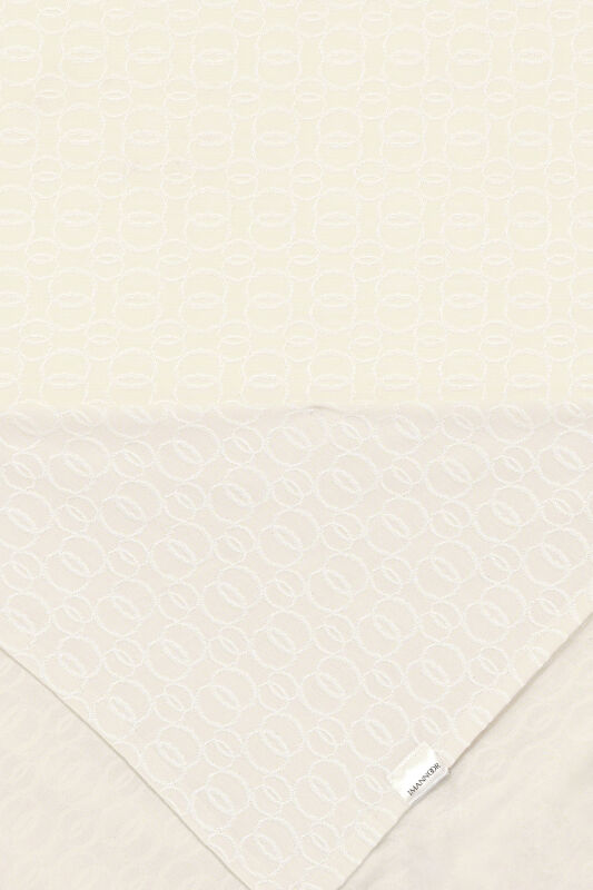 Zincir Jakar Krem Supreme Şal 70x180 - 4